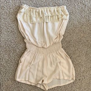 Strapless Romper